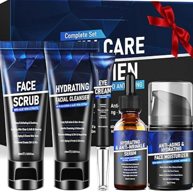 Kit de Cuidados com a Pele Masculina
